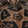 Supernatural Pentagram And Title Blanket 50"x60" Woven Tapestry - 4 of 4