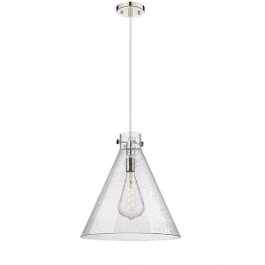 Newton Cone - 1 Light Pendant In Industrial Style-20.13 Inches Tall and 18 Inches Wide - 1 of 1