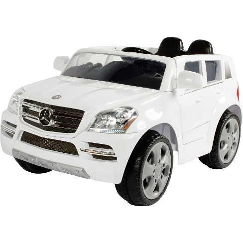 Rollplay Kids Ride On 6v Mercedes Benz Gl450 Suv White