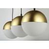 ET2 Lighting Half Moon 3 - Light Pendant in  Metallic Gold - 3 of 4