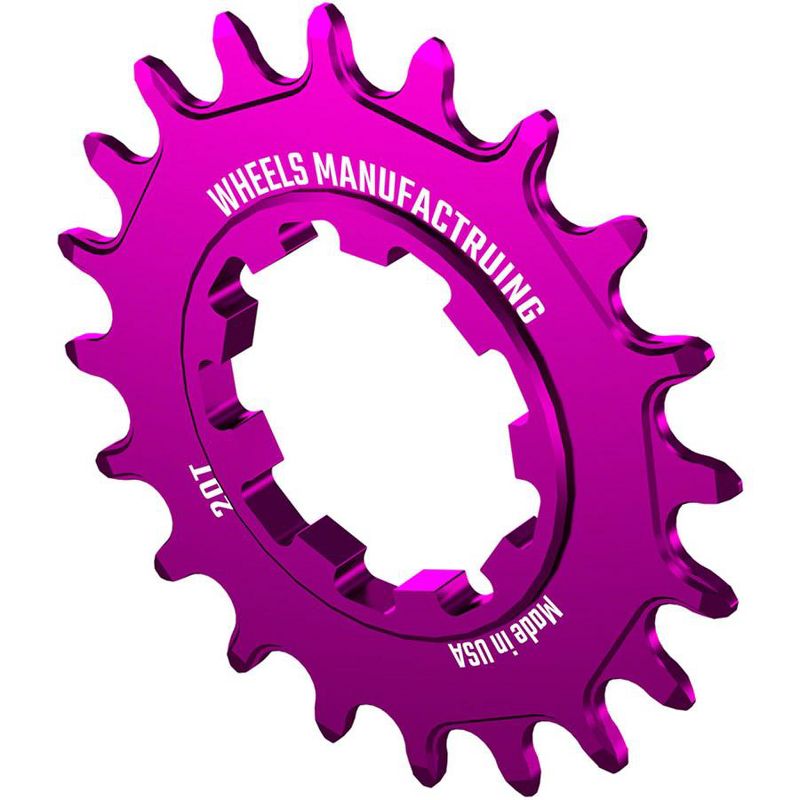 Wheels Manufacturing SOLO-XD Cog - 20t, Purple, 2 of 3