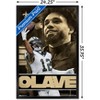 Trends International NFL New Orleans Saints - Chris Olave 24 Framed Wall Poster Prints - 3 of 4