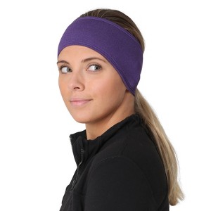 TrailHeads Women's Ponytail Headband for Winter - Moisture Wicking for Running, Sports, Workouts - 1 of 4