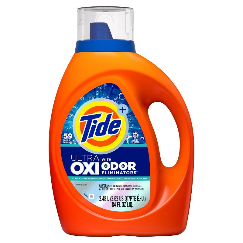 Tide Liquid Oxi + Odor Eliminator Laundry Detergent, 3 of 10