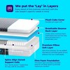 Pillow Cube Deluxe 4 Layer Breathable Mattress for Side Sleeper with Hip Support, Soft Shoulder Zone and Plush Cube Cover - 3 of 4