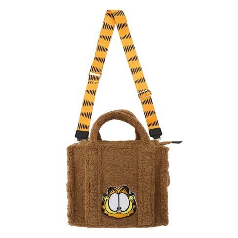 Faux shearling best sale tote bag