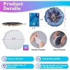 JDICTION 4Pcs Resin Coaster Molds, Druzy Geode Agate Silicone Coaster Molds for Epoxy Resin, 5Inches Large Mould for DIY Art Craft Cup Mats - 2 of 4