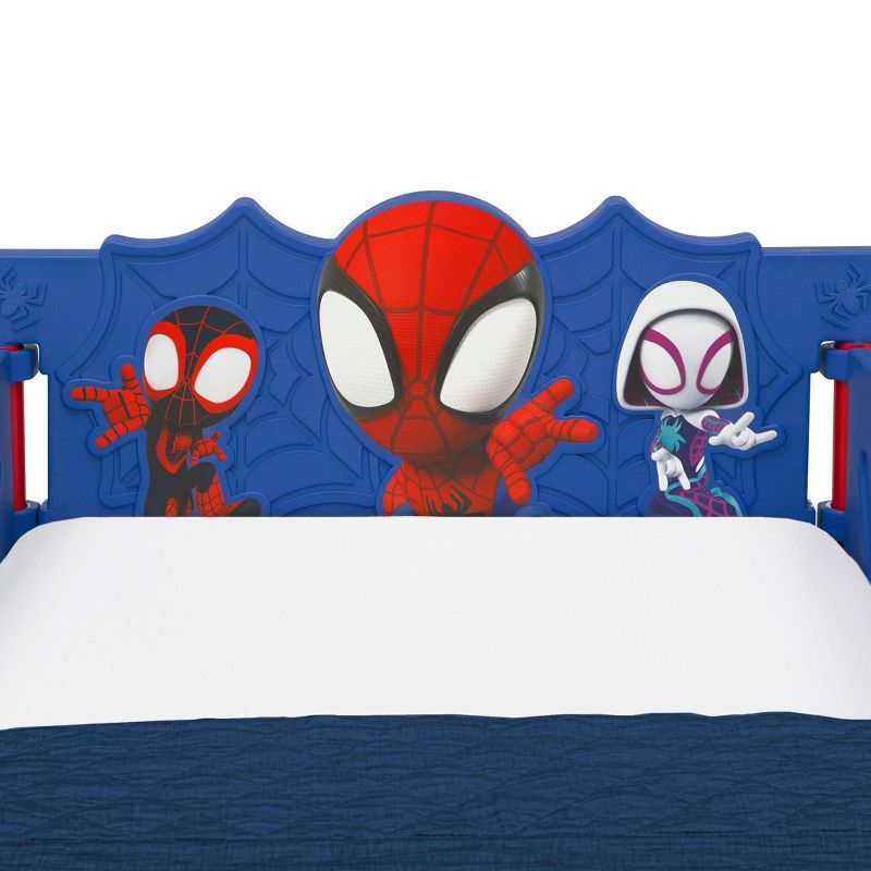 Delta Children Spidey and His Amazing Friends 3D Toddler Bed, 6 of 10