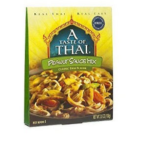A Taste of Thai Peanut Sauce Mix, 3.5 oz Box, 6 Piece by A Taste of Thai - 1 of 1