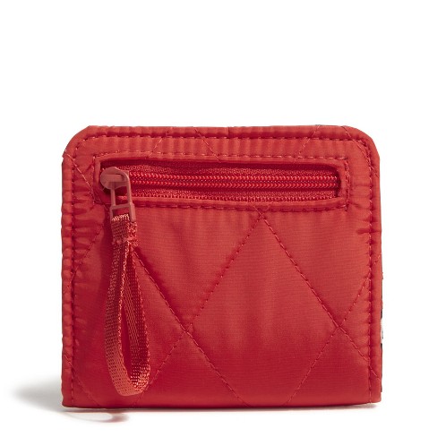 Vera Bradley Women s Outlet Ultralight Essential Small Wallet Goji Berry Red