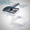 Hike Crew RV Accessories, 14” RV Roof Vent Fan with Smoked Lid - 2 of 4