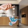 10pcs DIY 5D Colorful Hummingbird Art Key Rings Full Drill Double Sided Art Key Chain Set for Backpack Shoulder Bag Decoration - 2 of 4