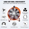 Acekool 12 Inch Utility Blower Fan with 16.4 FT Duct, 3500 CFM, 3500 RPM, Heavy Duty, Low Noise, Portable Ventilation for Workshop & Confined Space - 3 of 4