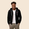Dalix Donut Embroidered Hoodie Fleece Sweatshirt Zip Front Mens - 3 of 4