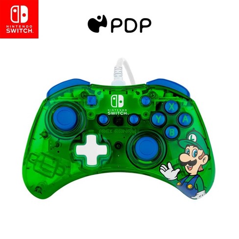 Nintendo Switch | PDP Rock Candy Wired Controller for Nintendo  Switch/Lite/Oled- Luigi Lime
