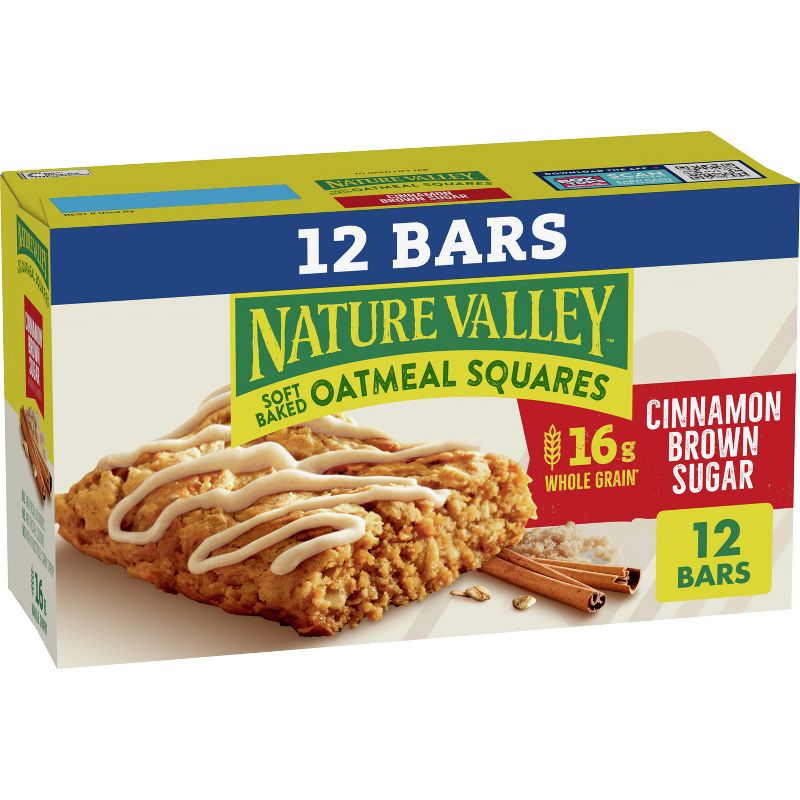 Nature Valley Soft Baked Oatmeal Cereal Bars - 12ct/14.88oz, 1 of 13