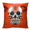 MLB San Francisco Giants Candy Skull Throw Pillow 18x18 Inches - 3 of 4
