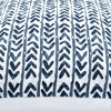 20"x20" Oversize Yani Family-Friendly Square Throw Pillow Cover Navy - Lush Décor - 4 of 4