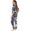Just Love Womens Pajama Jogger Pant Set  Unique Buffalo Plaid & Tie Dye Sleepwear - 2 of 3