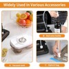 Automatic Food Vacuum Sealer, Silver, 60Kpa with 10 Bags & Built-In Cutter, Compact Food Preservation System for Home Kitchen - 4 of 4