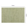 REGALWOVEN Kitchen Dining Table Washable Heat-Resistant Wipeable PVC Placemats 8 Pcs - 4 of 4
