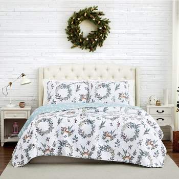 Southshore Fine Living, Holiday Collection Christmas Bedding Oversized Quilt Sets