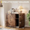 COZONY XL Litter Robot Enclosure Cabinet with Power Outlet and Dog Proof Shelf for Litter Robot 3/4 - 2 of 4