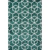 Tumbling Blocks Modern Geometric Area Rug - JONATHAN Y - 2 of 4