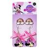 Disney Minnie Earrings for Girls – 1 Stud & 1 Drop – Minnie Mouse Hypoallergenic Earrings – Ages 4+ - 2 of 4