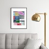 Elena Blanco Patchwork Metal Framed Art Print - Deny Designs - 2 of 4