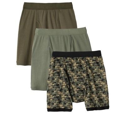 Kingsize Men's Big & Tall Cotton Cycle Briefs 3-pack - Big - 6xl, Hunter  Camo Pack Underwear : Target