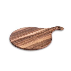 Kalmar Home  Round Acacia Wood Cutting/ Charcuterie Board - Small - 1 of 2