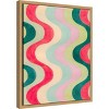 Amanti Art Eclectic Waves I by Grace Popp Framed Canvas Wall Art - 3 of 4