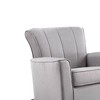 34.25" Denzell Active Sitting Chair Light Gray Linen - Acme Furniture - 3 of 4
