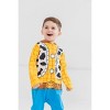 Disney Pixar Toy Story Woody Zip Up Costume Coverall Toddler - 2 of 4