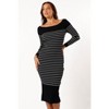 Petal and Pup Womens Baxtor Off The Shoulder Midi Dress - 2 of 4