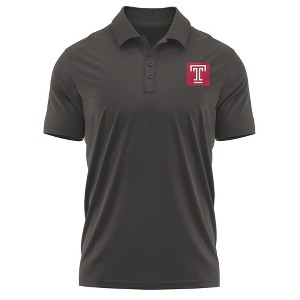 Men's Temple University Adult Polo Left Chest Logo - 1 of 4