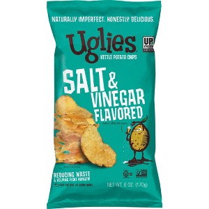 Uglies Salt & Vinegar Kettle Cooked Chips - 6oz - 1 of 3