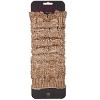 Memoi Women's Braid & Twist Legwarmers Black One Size - 3 of 3