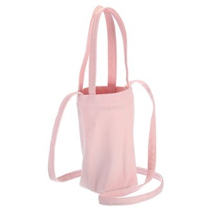 Unique Bargains Canvas Camping Fishing Wide-Open Water Bottle Holder with Strap - 1 of 4