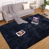 Luxury Modern Plush Fluffy Velvet Rug 5 x 8 ft, Faux Wool Rugs with  Non-Slip & Washable,for Bedroom Living Room Nursery - 2 of 4