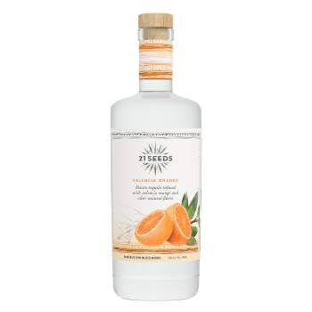 21 Seeds Valencia Orange Infused Blanco Tequila - 750ml Bottle