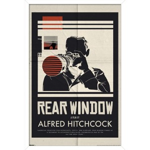 Trends International Alfred Hitchcock - Rear Window (1954) Framed Wall Poster Prints - 1 of 4