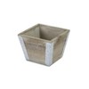Cheung's Samil Tapered Square Wood Planter - 2 of 3