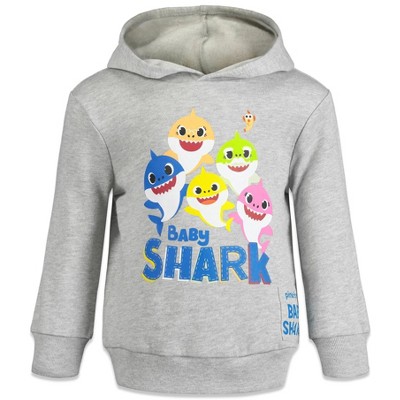 Pinkfong Baby Shark Pullover Hoodie with iTalk Singing Sound Chip Toddler