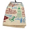 28.0 Inch North Pole Dish Towel 100% Cotton Kitchen Clean Up Kitchen Towel - 2 of 3