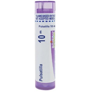 Pulsatilla 10M by Boiron Homeopathic Single Medicine For Cough, Cold & Flu  -  80 Pellet - 1 of 2