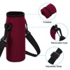 Unique Bargains Neoprene Portable Insulated Adjustable Strap Water Bottle 
Sling Bags 2 Pcs - 4 of 4