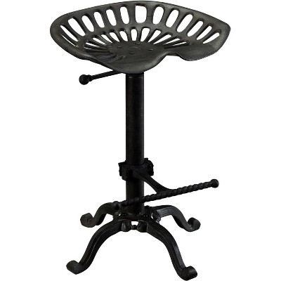 Carolina Living Adjustable Tractor Seat Counter Height Barstool