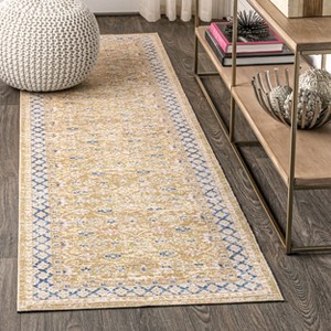 Stirling English Country Argyle Area Rug  - JONATHAN Y - 1 of 4